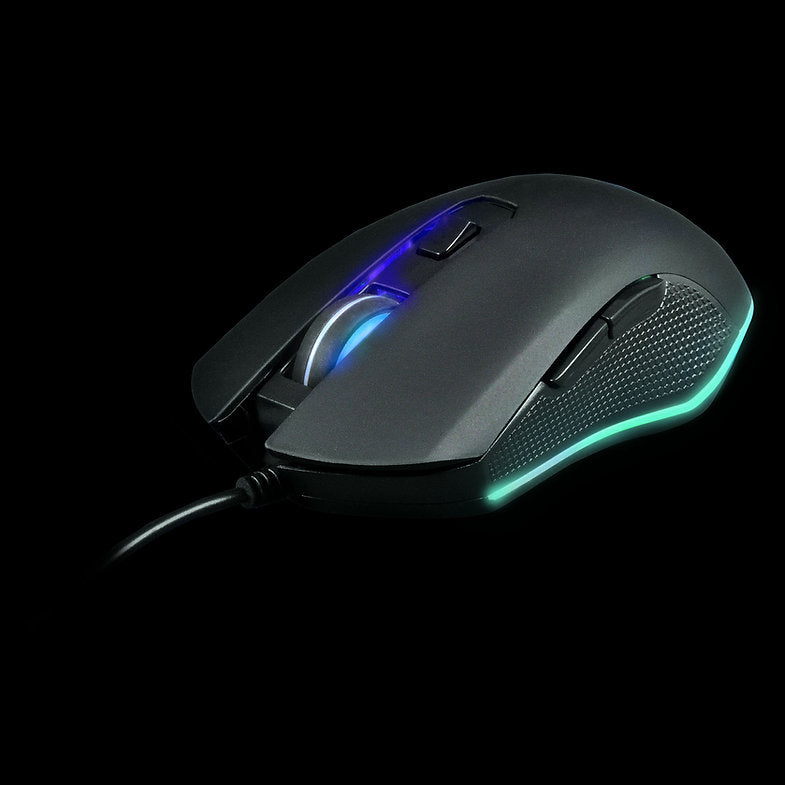 THE MULTI Premium Wired RGB Gaming Keyboard + RGB Mouse Combo