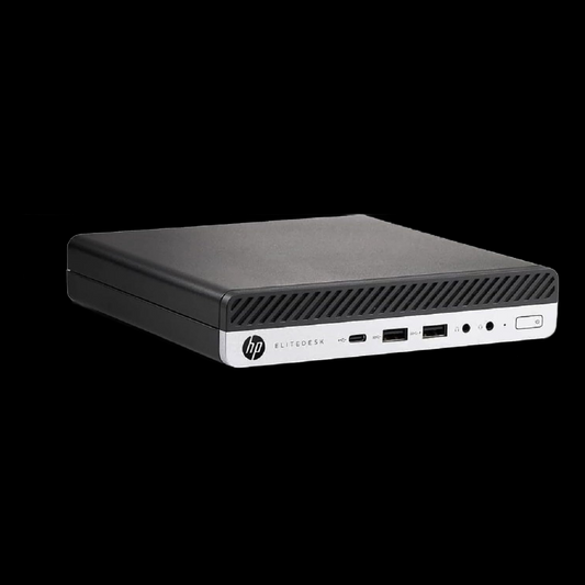 HP EliteDesk 800 G5 High-Performance Mini PC Desktop Computer, 9th Gen Core i5-9500T, 8GB DDR4 RAM, 256GB SSD, 3x 4K Display Support, HDMI, WiFi, Windows 11 Pro