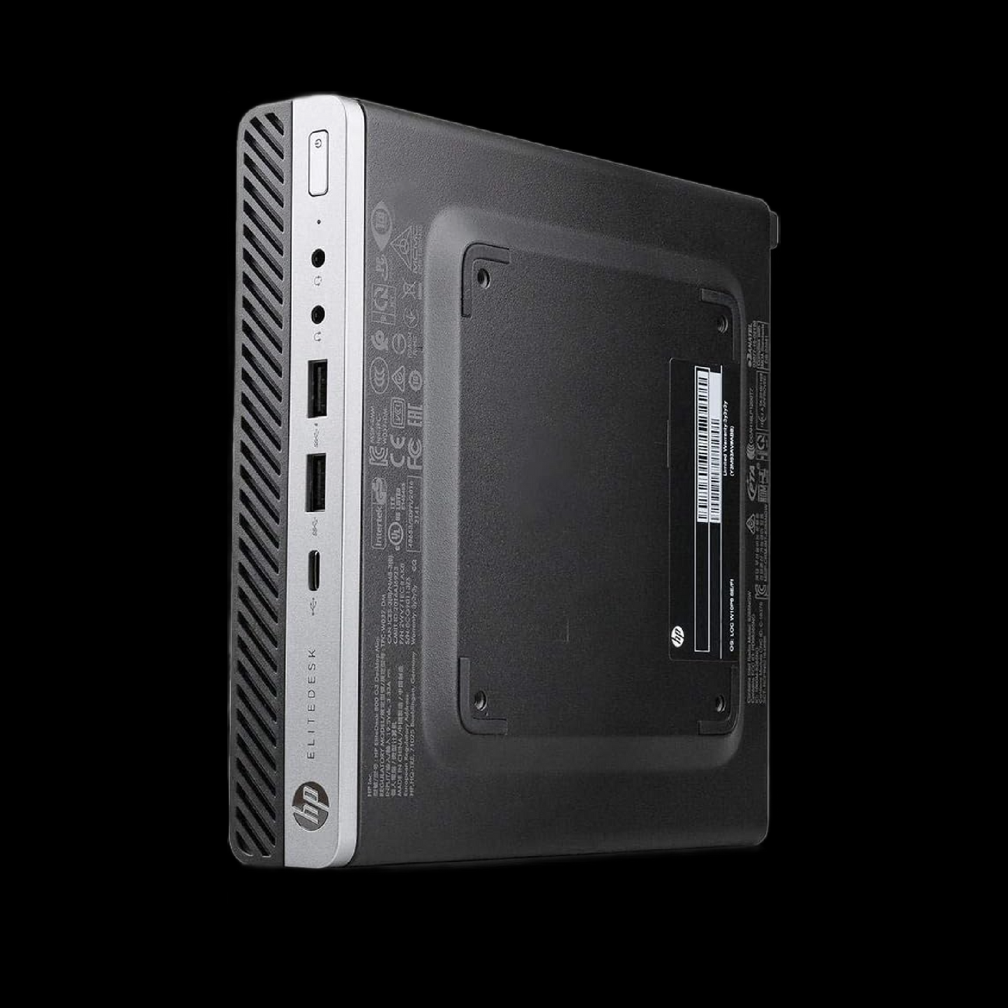 HP EliteDesk 800 G5 High-Performance Mini PC Desktop Computer, 9th Gen Core i5-9500T, 8GB DDR4 RAM, 256GB SSD, 3x 4K Display Support, HDMI, WiFi, Windows 11 Pro