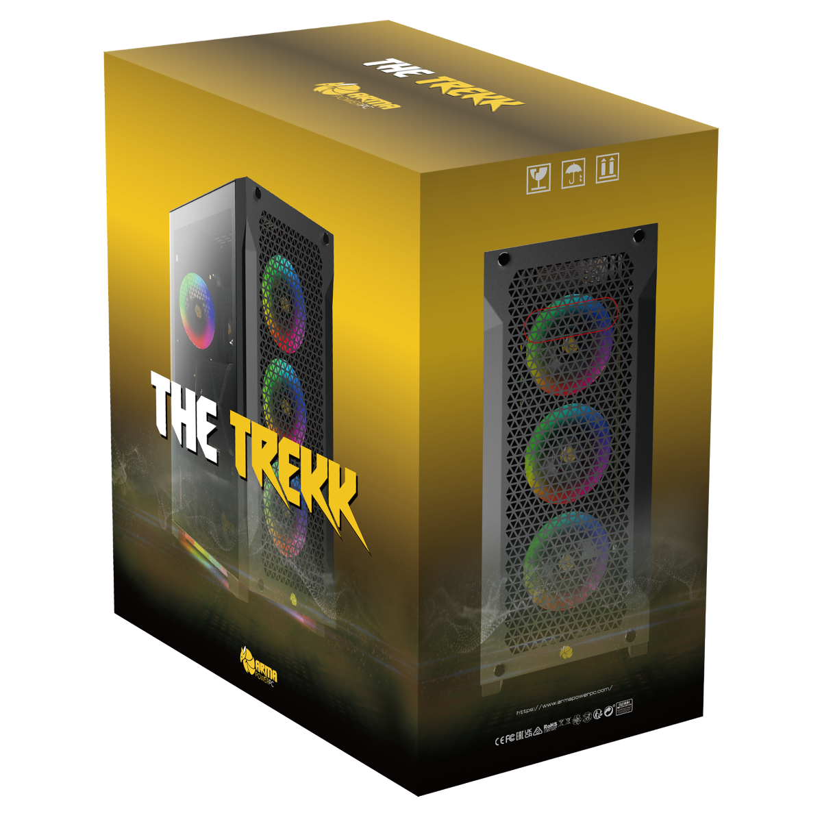 THE TREKK R1 - Ryzen 5 7600X / 16GB DDR5 / Radeon RX 7700 XT 12GB