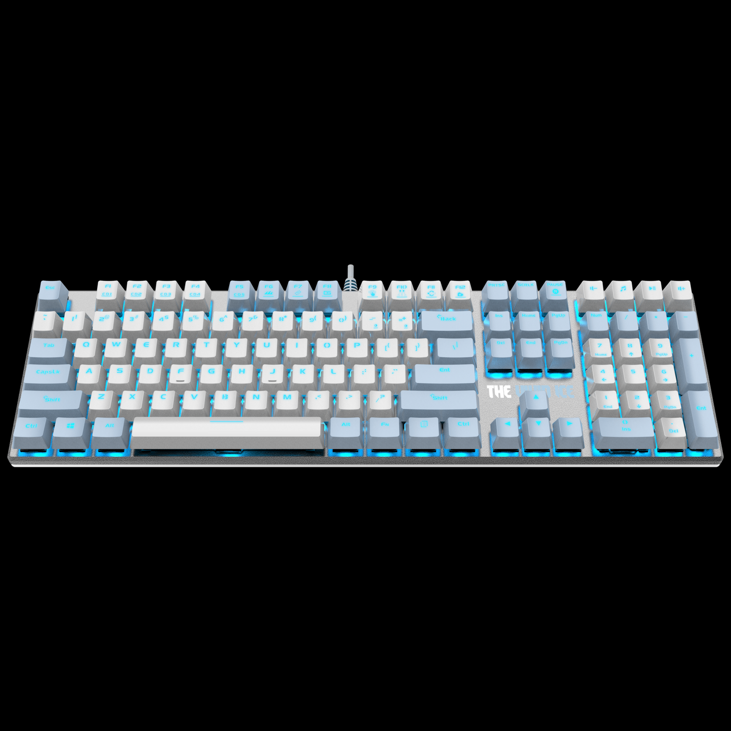 THE VIVID ICE Premium Wired Keyboard