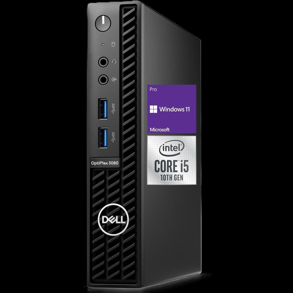 DELL OPTIPLEX 3080 XT MICRO DESKTOP - i5 6-Core / 16GB / 512GB